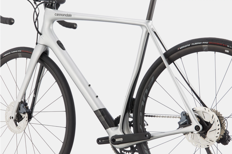 2021 Cannondale Synapse Carbon Ultegra Di2 Road Bike in Silver-2